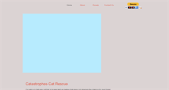 Desktop Screenshot of catastrophescats.org